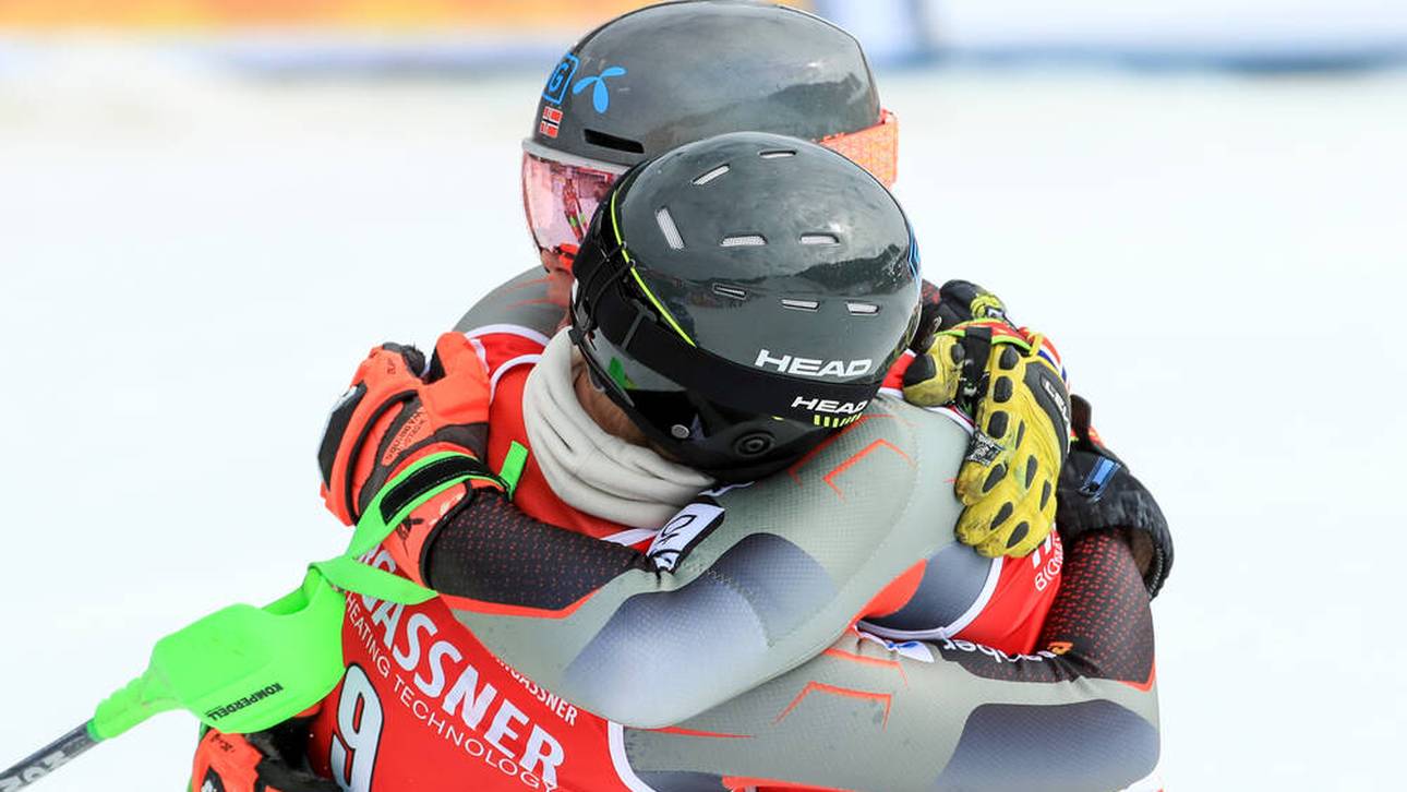 Atle Lie Mcgrath und Lucas Braathen sind schon seit ihrer Kindheit Freunder