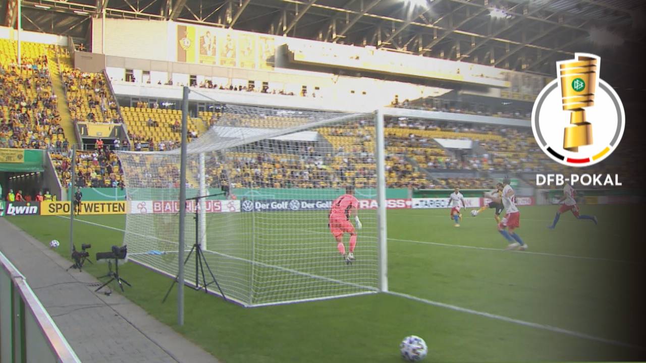 Dynamo Dresden - Hamburger SV (4:1): Tore & Highlights | DFB-Pokal, 1. Runde
