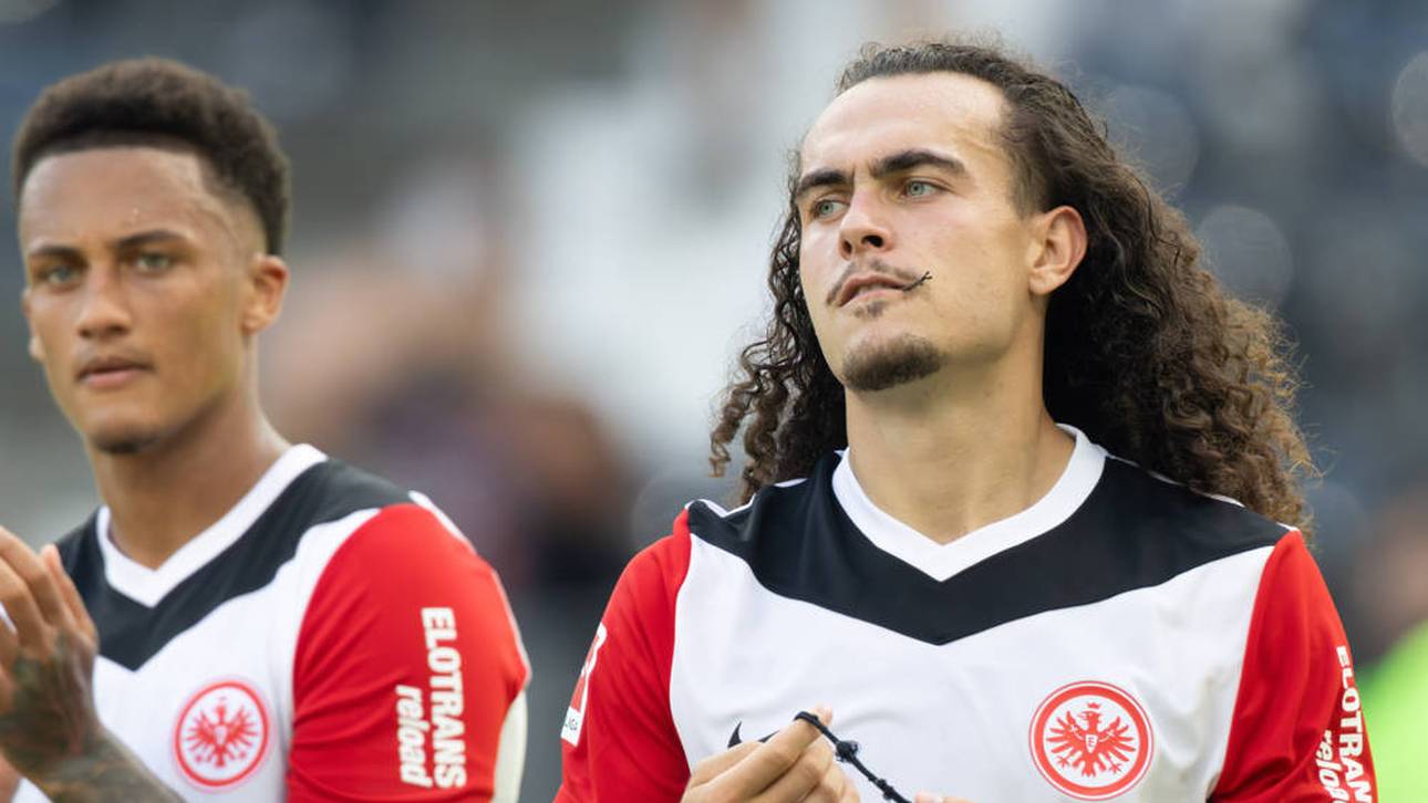 Tuta und Arthur Theate laufen gemeinsam in der Frankfurter Defensive auf