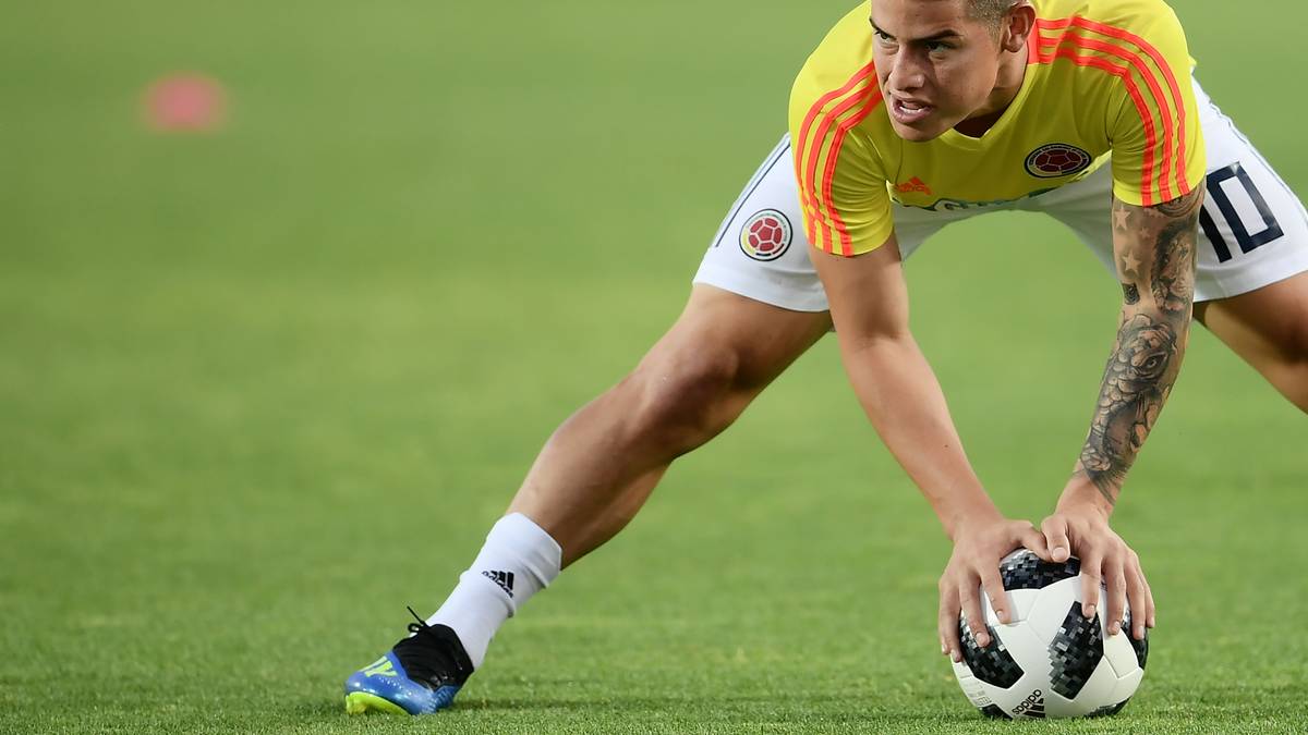 JAMES RODRIGUEZ (Kolumbien): Bei Bayern mit einer herausragenden Saison (22 Scorerpunkte in 39 Partien), soll nun auch mit Kolumbien in Russland die James-Show weitergehen - immerhin gilt es seinen Torjäger-Titel zu verteidigen