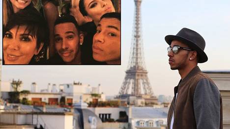 Lewis Hamilton genießt die Vorzüge von Paris.