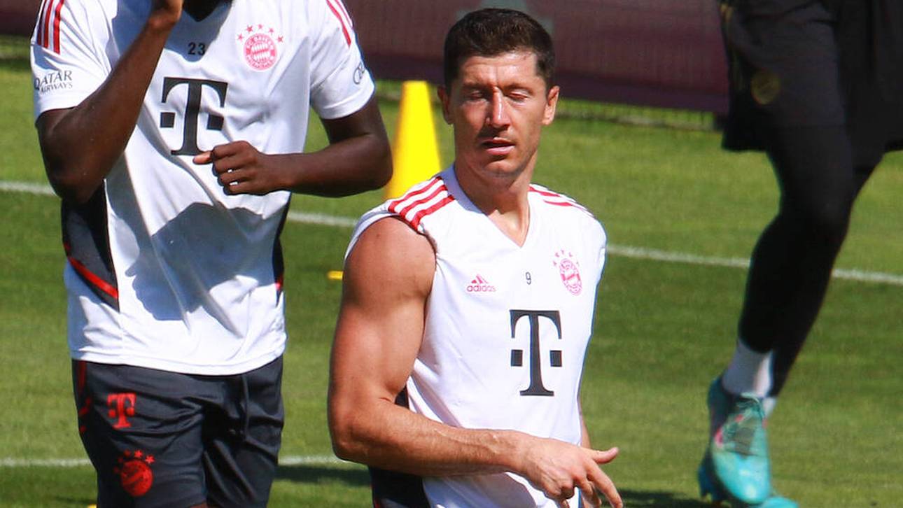 Lewy spricht nach letztem Training