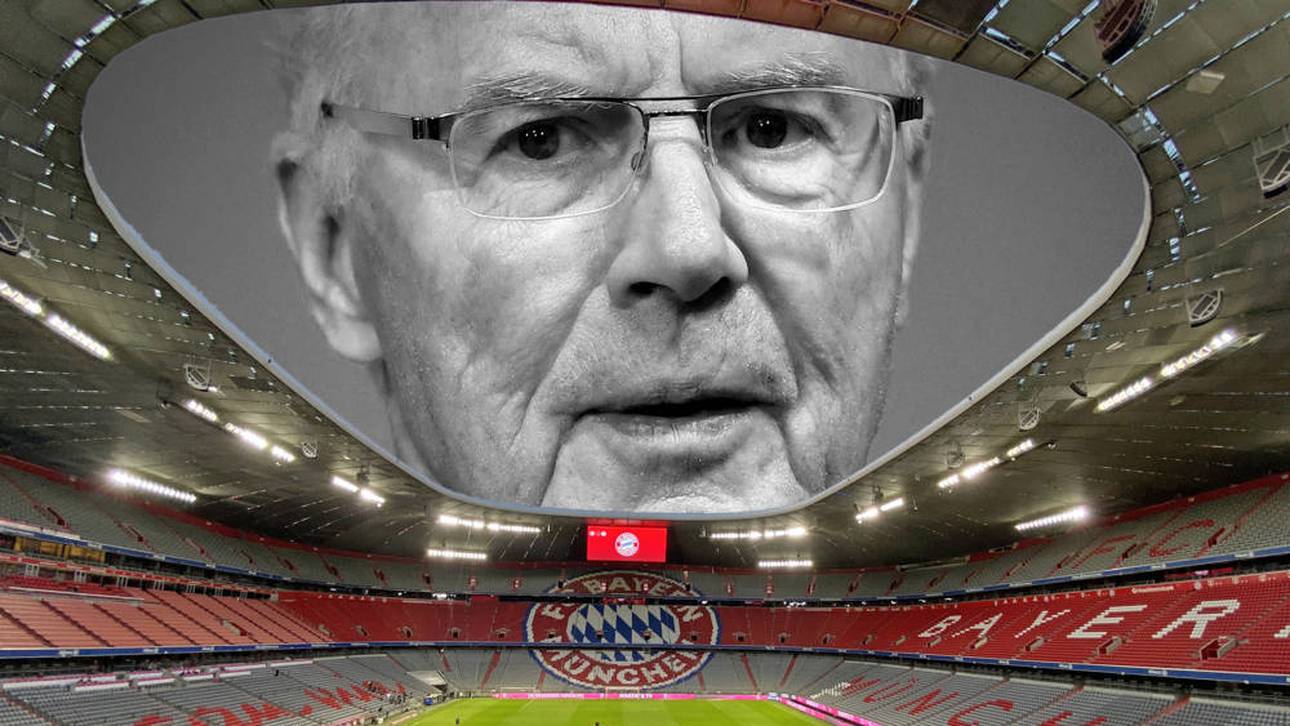 Bayern-Stars gedenken Beckenbauer