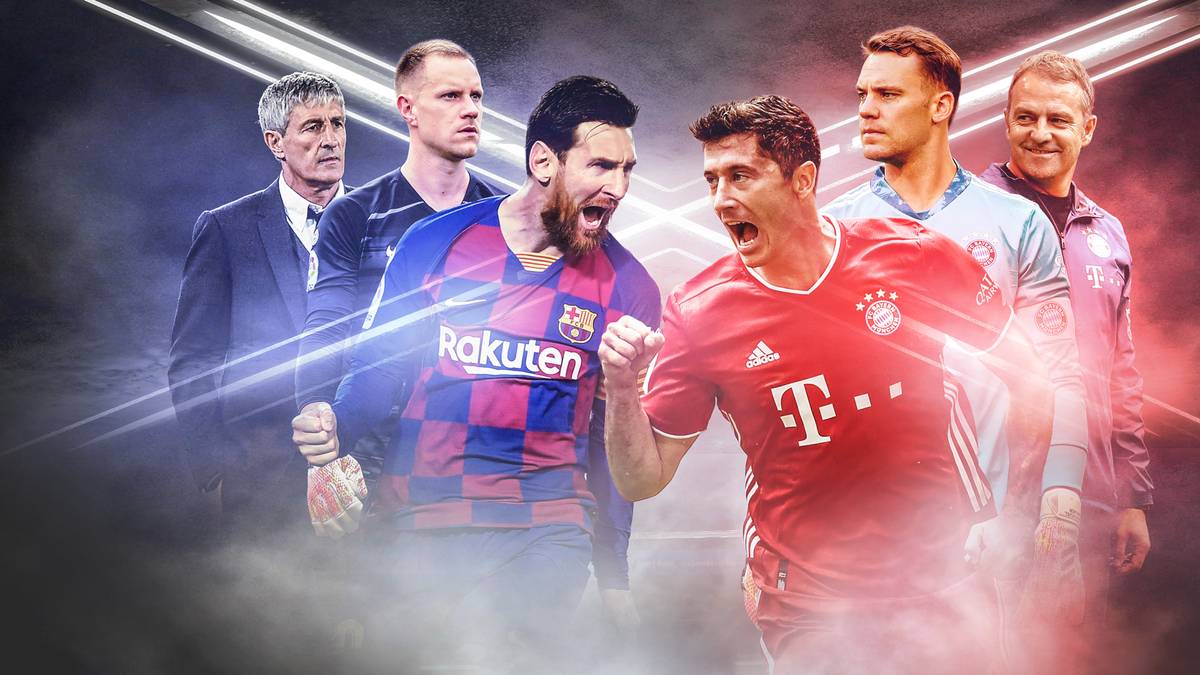 Champions League: Der direkte Vergleich zwischen FC Bayern und FC Barcelona