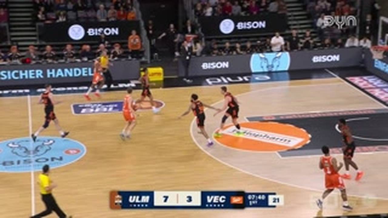 ratiopharm ulm - RASTA Vechta | BBL-Highlights im Video
