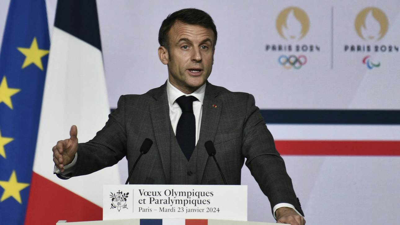 Präsident Macron erwartet „erfolgreiche“ Paris-Spiele
