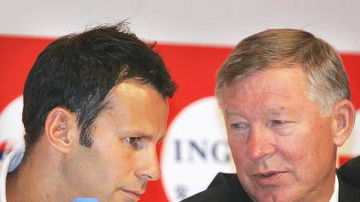 Unzertrennlich während all der Jahre in Manchester: Ryan Giggs und Ferguson