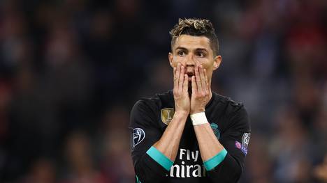 Reals Superstar Cristiano Ronaldo zeigte gegen Bayern eine schwache Vorstellung