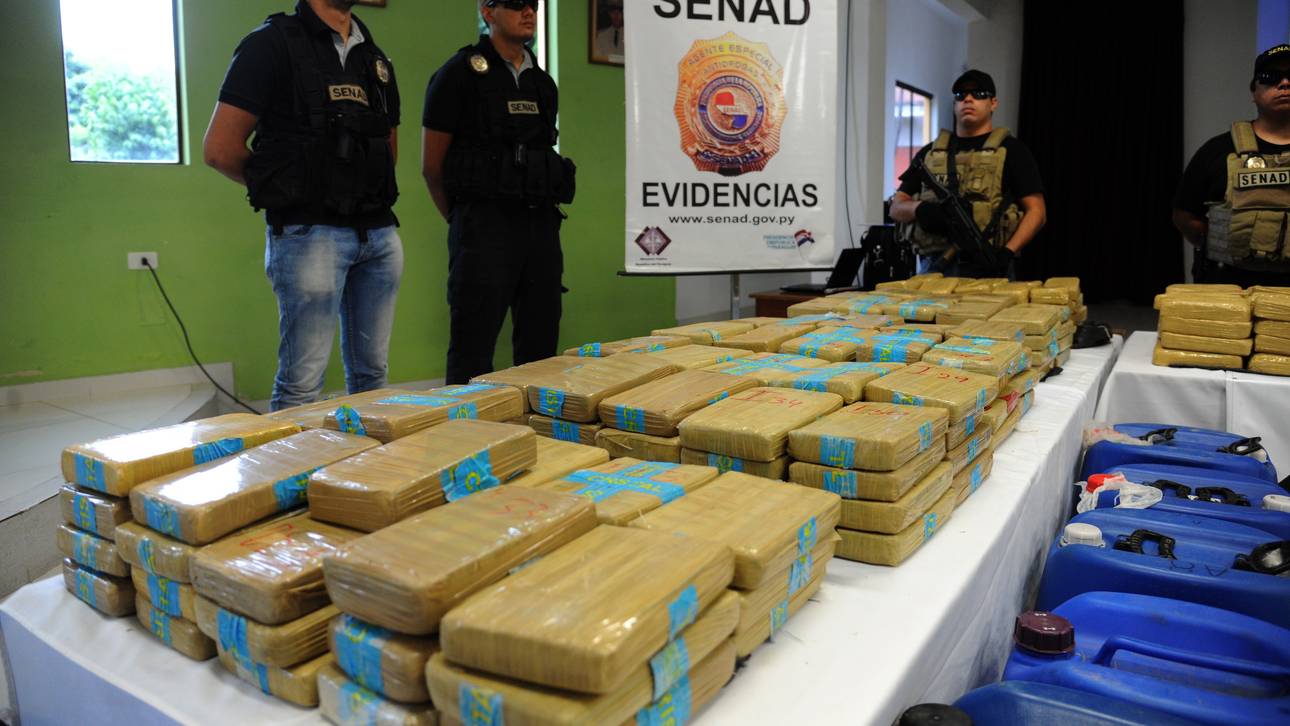 Kolumbiens Fanbusse voller Kokain