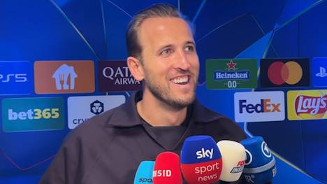 Mit einem Doppelpack war auf Harry Kane mal wieder Verlass. Der Vergleich des SPORT1-Chefreporters scheint dem Engländer aber besonders zu schmeicheln.