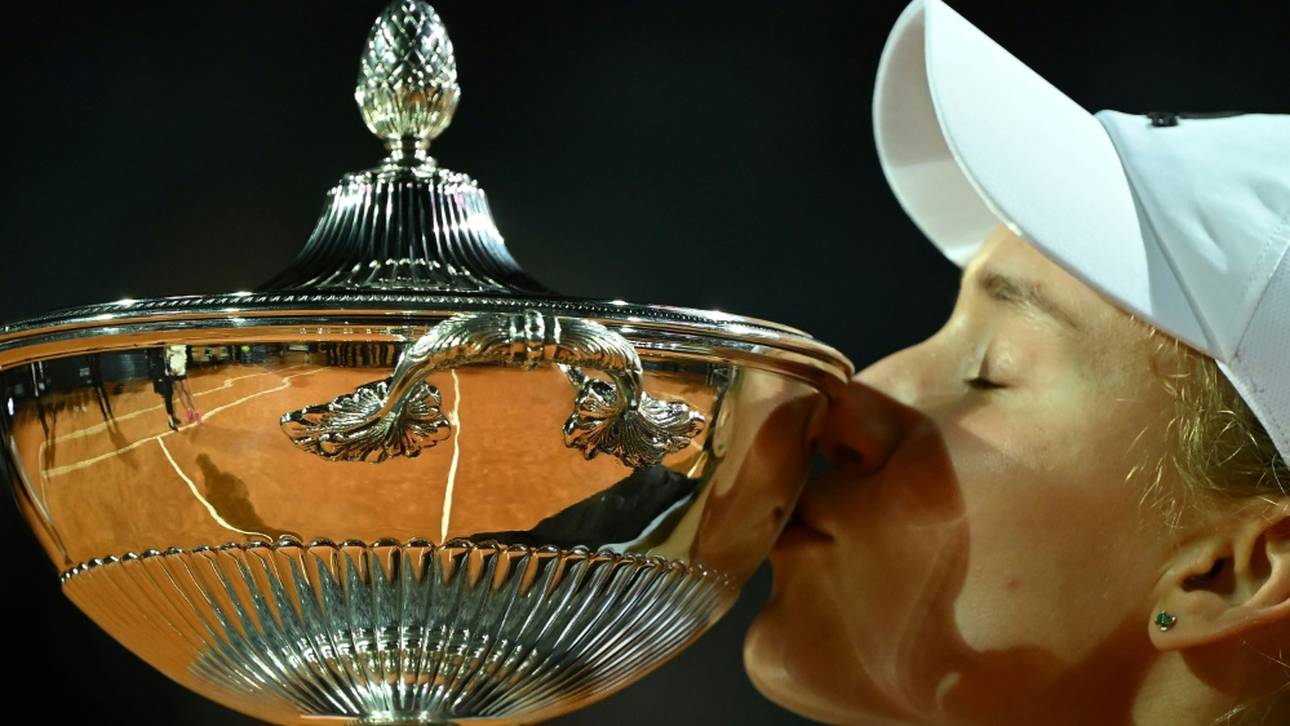 Tennis: Rybakina gewinnt Finale von Rom