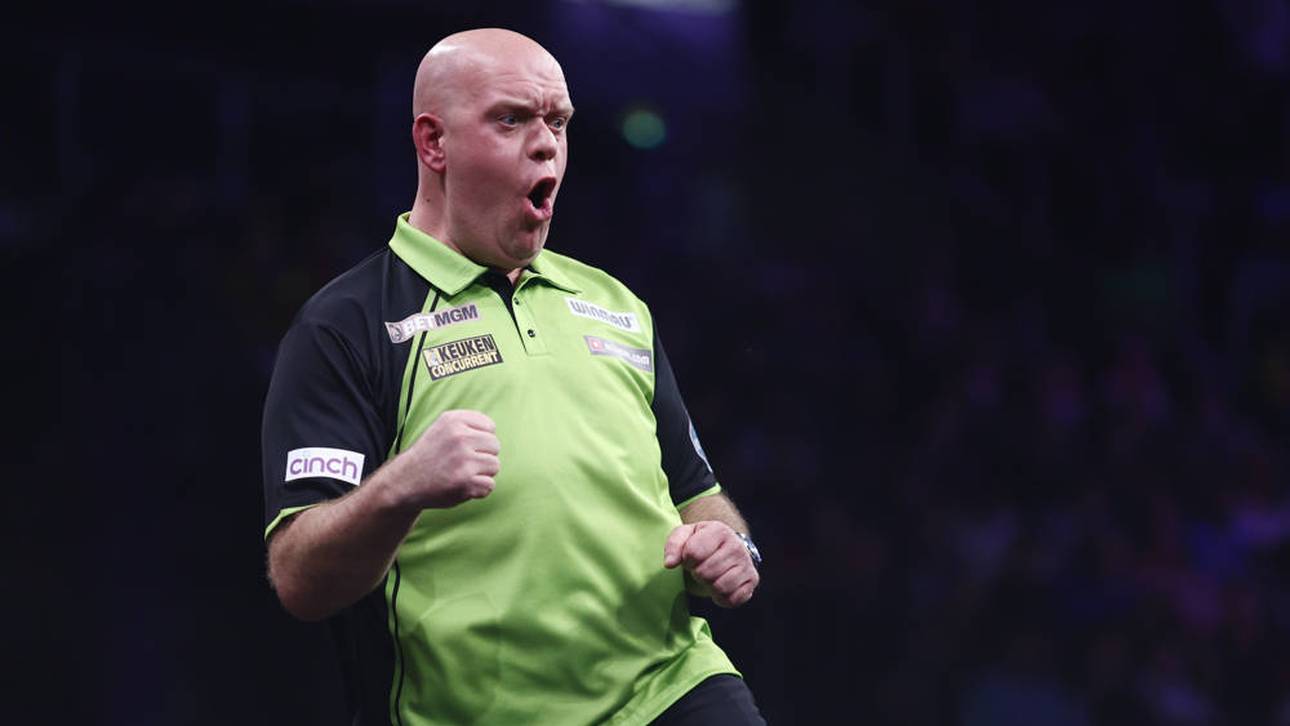 Michael van Gerwen nahm erfolgreich Revanche an Luke Littler