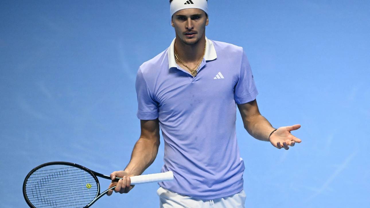 Aus gegen den Angstgegner: Zverev verpasst Finale von Turin