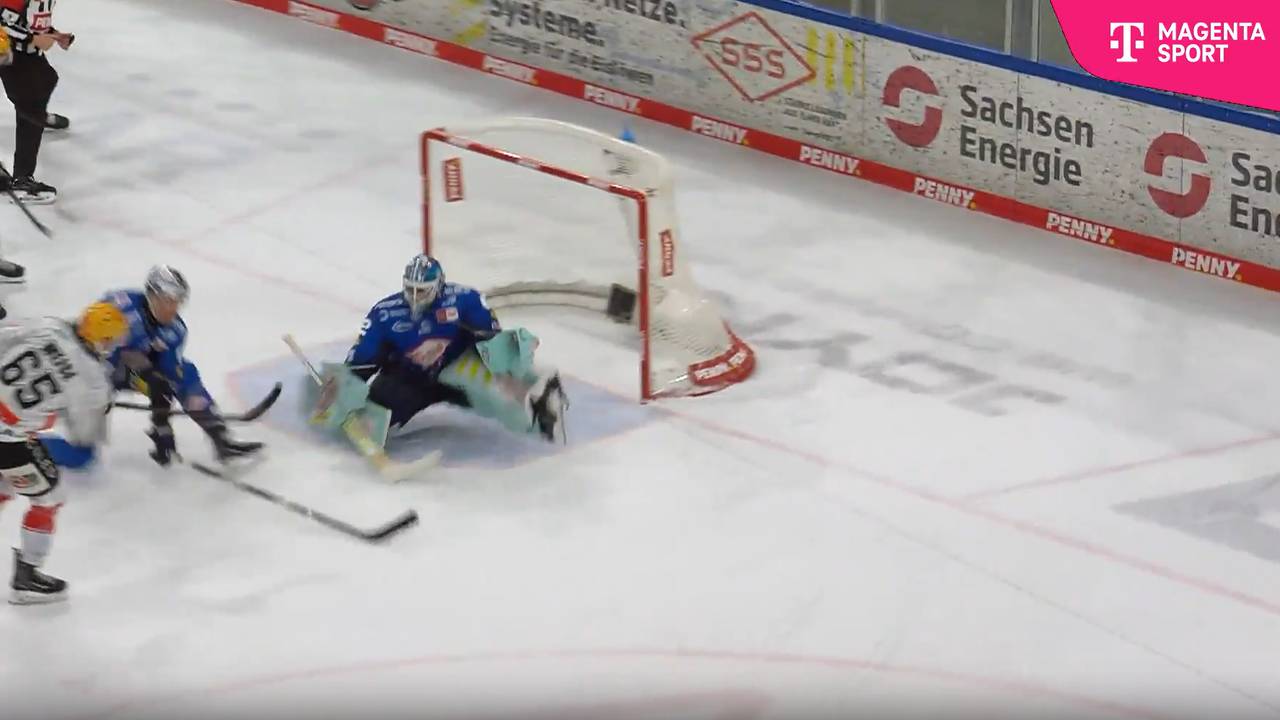 Dresdner Eislöwen - Pinguins Bremerhaven | DEL-Highlights im Video