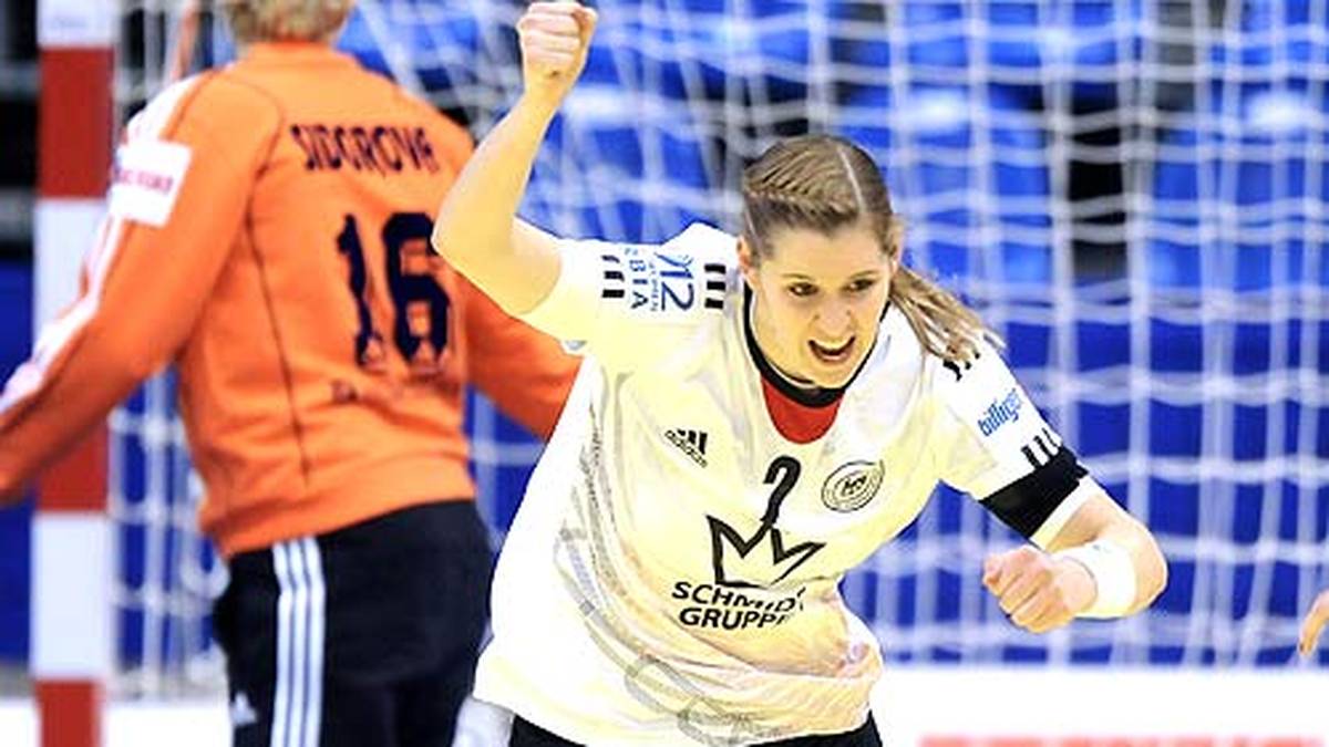 RECHTSAUßEN: Marlene Zapf (24): Die vielseitige Linkshänderin kann sowohl auf Rechtsaußen als auch im rechten Rückraum eingesetzt werden und gehört ebenfalls zu der goldenen Generation der U-20-Weltmeisterinnen von 2008