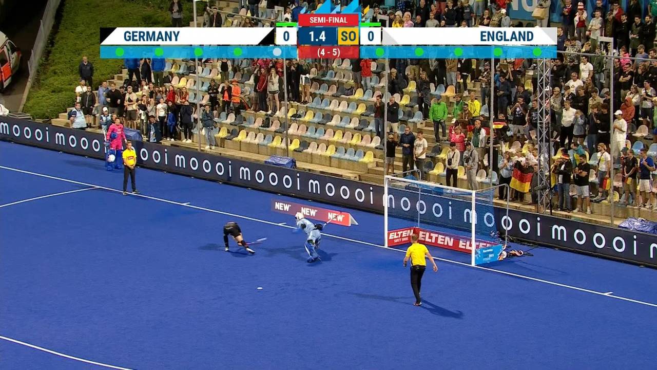 Hockey-EM: Deutsche Männer unterliegen England im Shootout mit 4:5