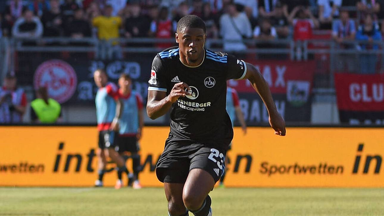 Kwadwo Duah ist schon voll beim 1. FC Nürnberg angekommen