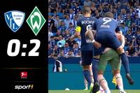 Der SV Werder Bremen hat den zweiten Auswärtsdreier in Folge eingefahren. Die Grün-Weißen gewannen dank eines späten Doppelpacks von Niclas Füllkrug mit 2:0. 