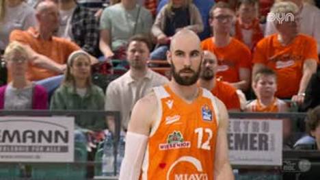 Spiel Highlights zu RASTA Vechta - Würzburg Baskets 