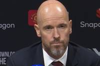 Manchester Uniteds Trainer Erik ten Hag steht nach dem schwachen Saisonstart unter Druck. Auf einer Pressekonferenz äußert er sich zu den Entlassungsgerüchten.