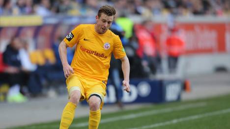 Max Ahlschwede kam zur Rückrunde von Wehen Wiesbaden zu Hansa Rostock 3. Liga