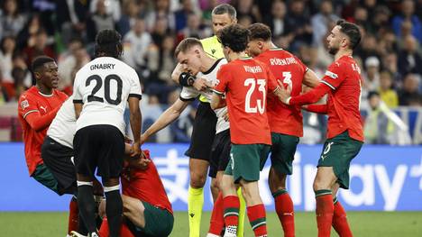Florian Wirtz legte sich gegen Portugal mit einigen Spielern an