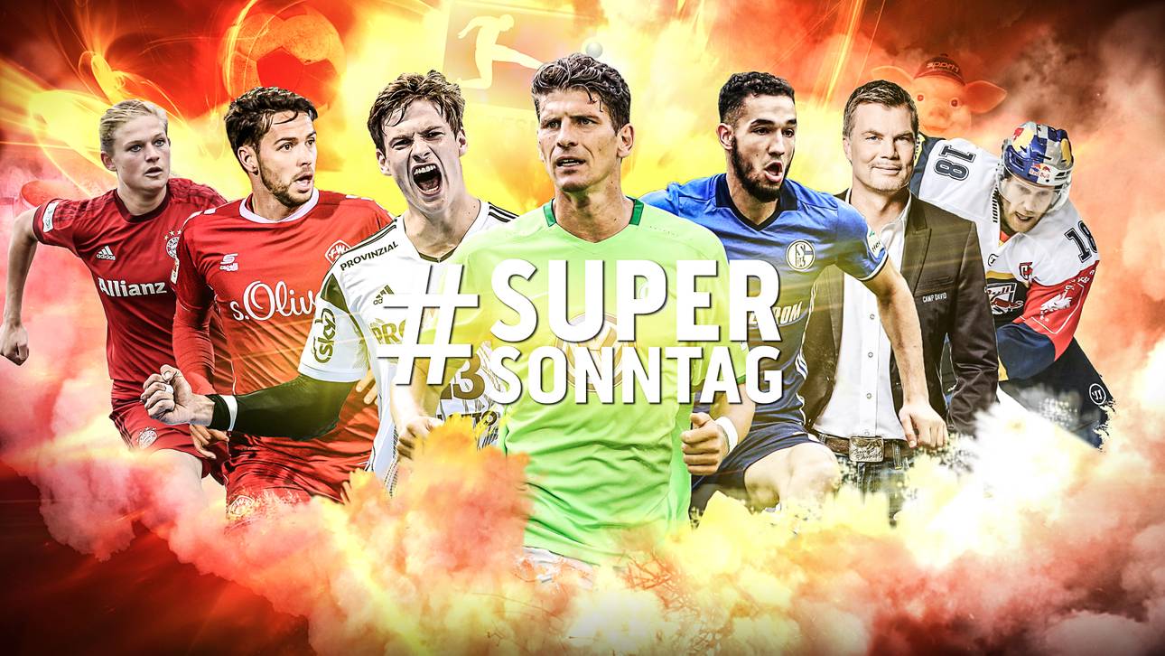 Der #SuperSonntag LIVE bei SPORT1
