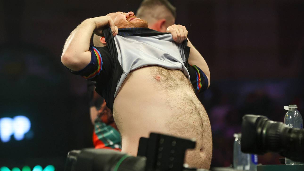 Justin Hood lässt seinen Gefühlen freien Lauf