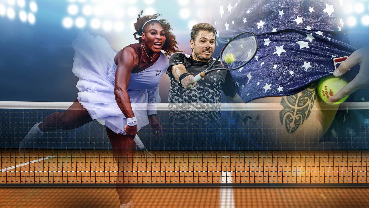 Die schrägsten Outfits der US Open