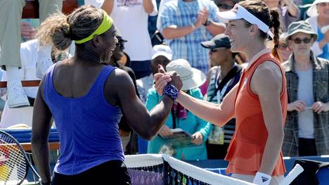 Serena Williams und Andrea Petkovic