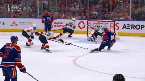 Gleich das erste Spiel der Stanley Cup Finals zwischen Leon Draisaitls Edmonton Oilers und den Florida Panthers um Nico Sturm wird zum Thriller. Draisaitl krönt eine spektakuläre Aufholjagd in der Verlängerung.