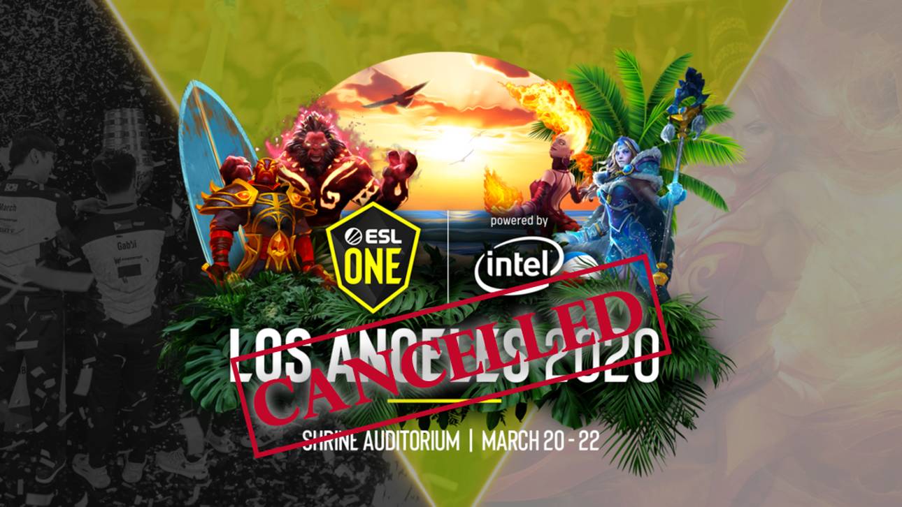 ESL One Los Angeles abgesagt