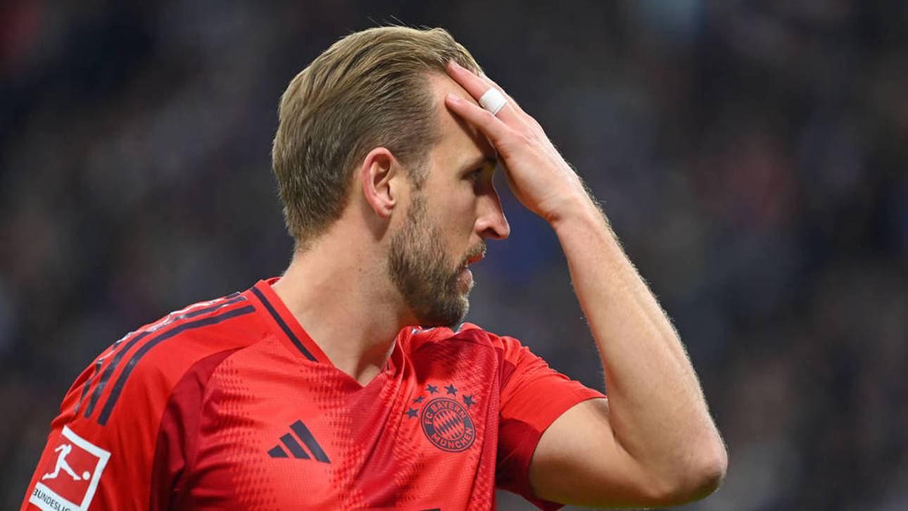 Harry Kane wurde gegen Frankfurt vorzeitig ausgewechselt