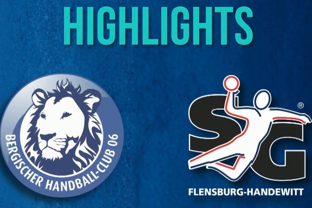 Die Highlights der Partie Bergischer HC - SG Flensburg-Handewitt aus der Handball-Bundesliga im Video.