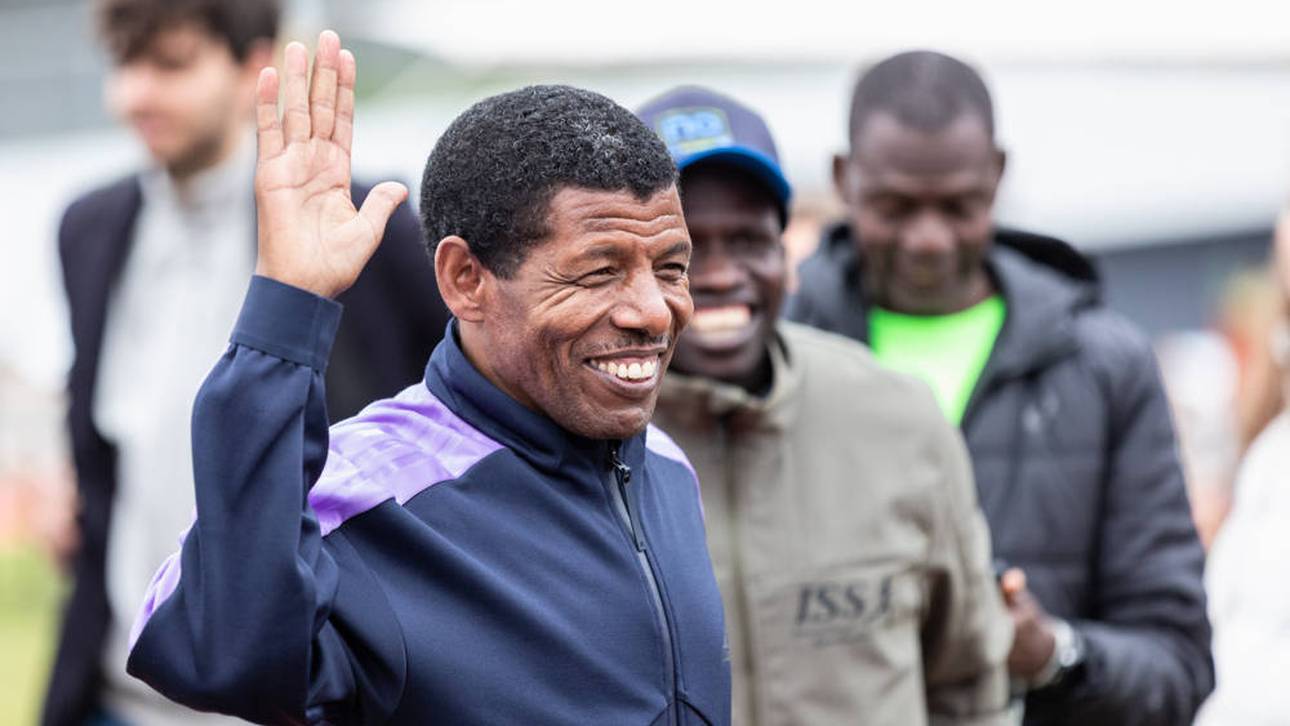 Marathon-Legende läuft mit Pistole