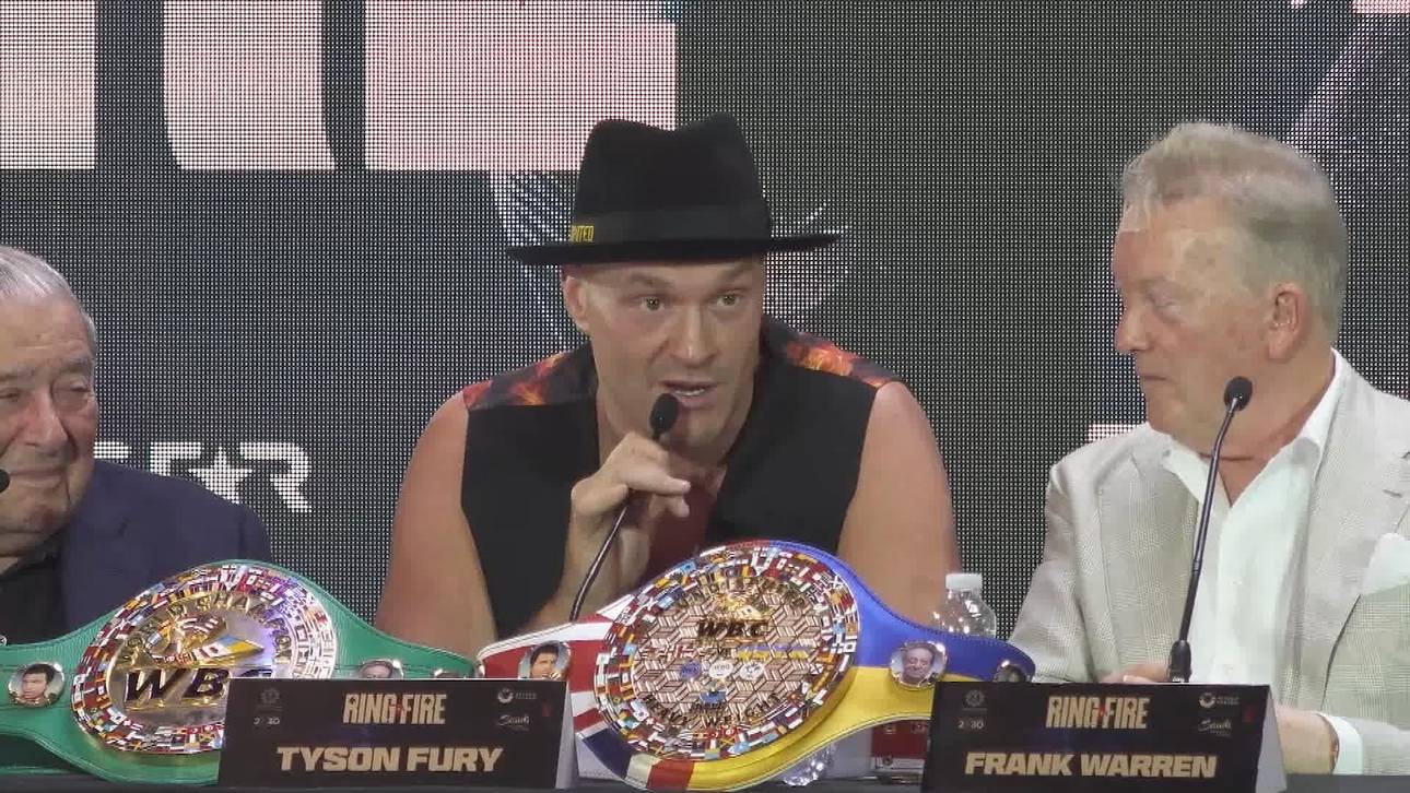 Arroganzanfall? Fury bedankt sich vor Kampf gegen Usyk für Sieg