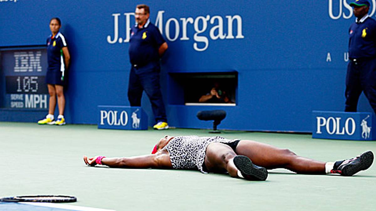 Nach 75 Minuten ist das 6:3 und 6:3 unter Dach und Fach. Für die Amerikanerin ist es bereits der sechste Triumph in Flushing Meadows - die Freude ist aber noch längst keine Routine