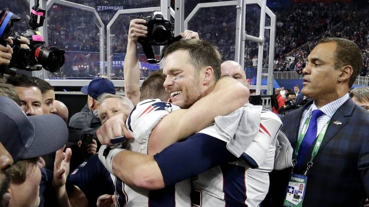 Julian Edelman und Tom Brady gewinnen 2019 gemeinsam den Super Bowl