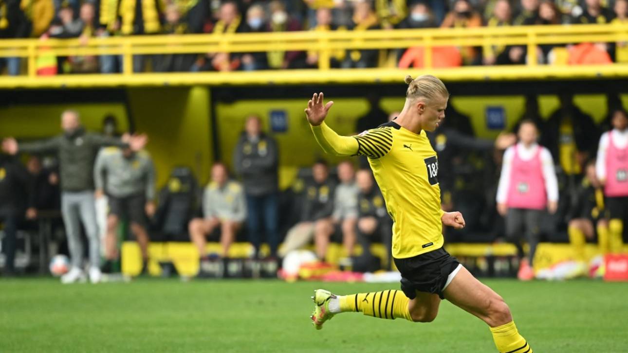 BVB-Torjäger Haaland in Wolfsburg zunächst auf der Bank