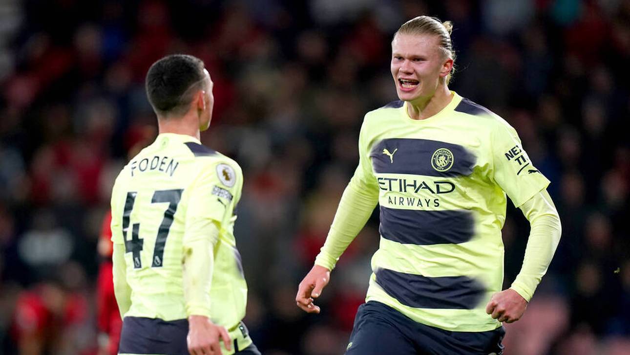 Haaland! Nur ein City-Spieler besser