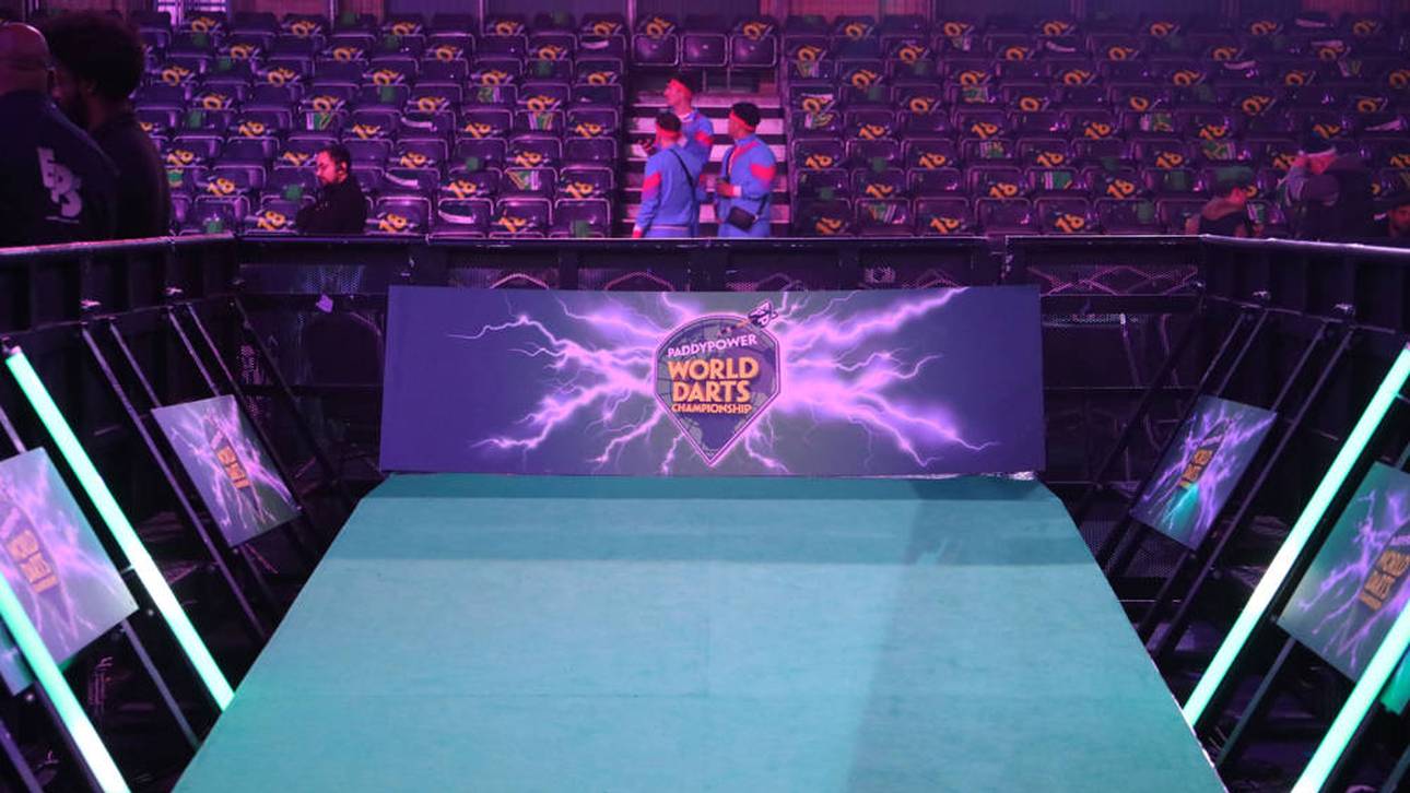 Der Walk-on-Bereich im Alexandra Palace wurde zur WM 2026 verkürzt