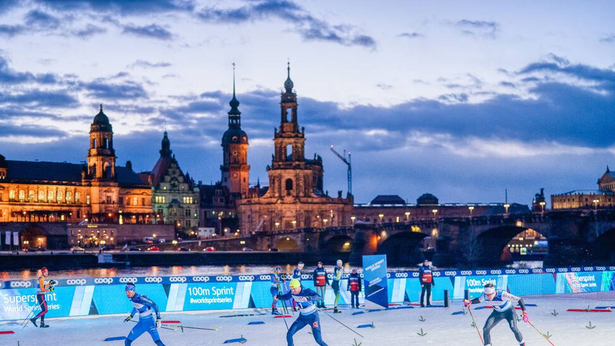 In Dresden finden Weltcups im Langlauf statt