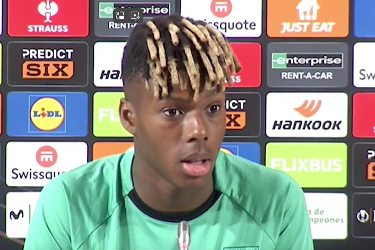 Mit Manchester United wartet eine große Hürde auf Athletic Bilbao. Vor dem Europa-League-Halbfinale sind die Spanier um das angebliche Bayern-Transferziel Nico Williams zwar voller Vorfreude, aber auch mit Respekt vor United.