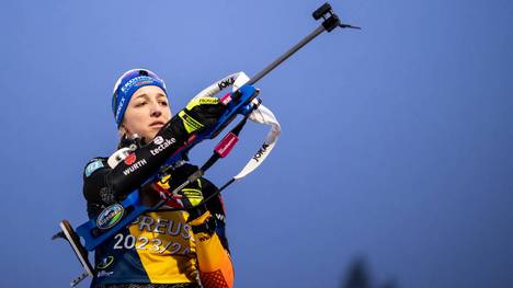 Franziska Preuß verpasste bei der Biathlon-WM erneut eine Medaille