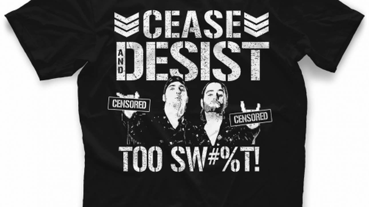 Die Young Bucks provozierten mit diesem Shirt WWE