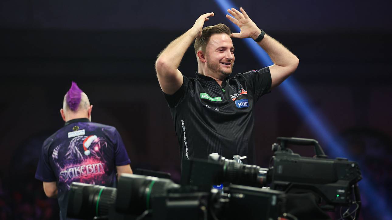 Deutsche Sensation bei der Darts-WM