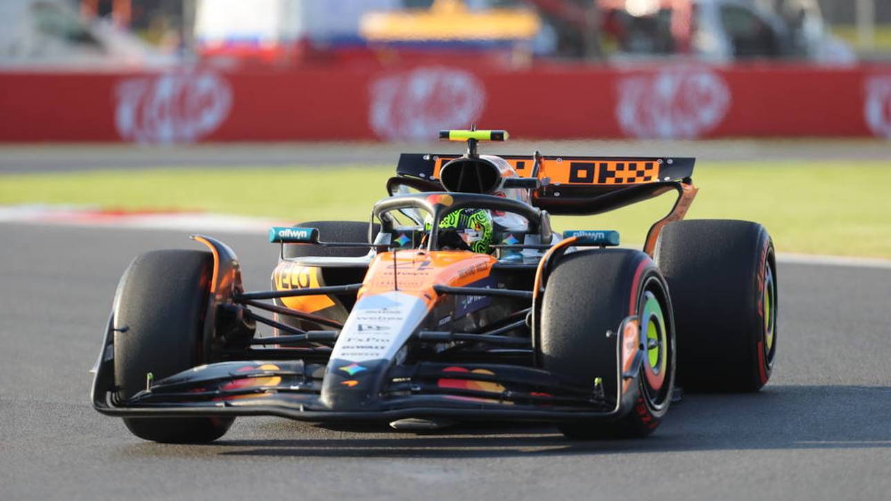Lando Norris gelang im dritten Training in Mexiko die Bestzeit