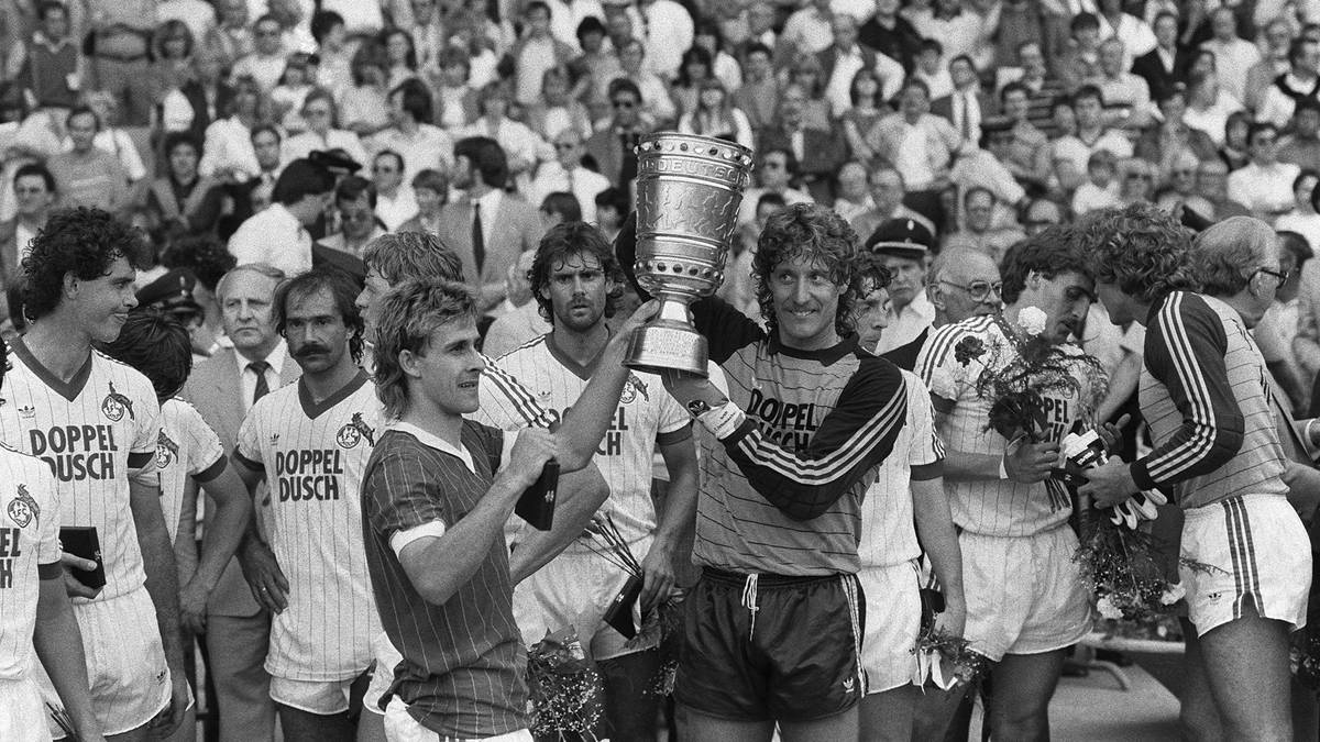 FUSSBALL: DFB POKAL 1983, 1. FC KOELN