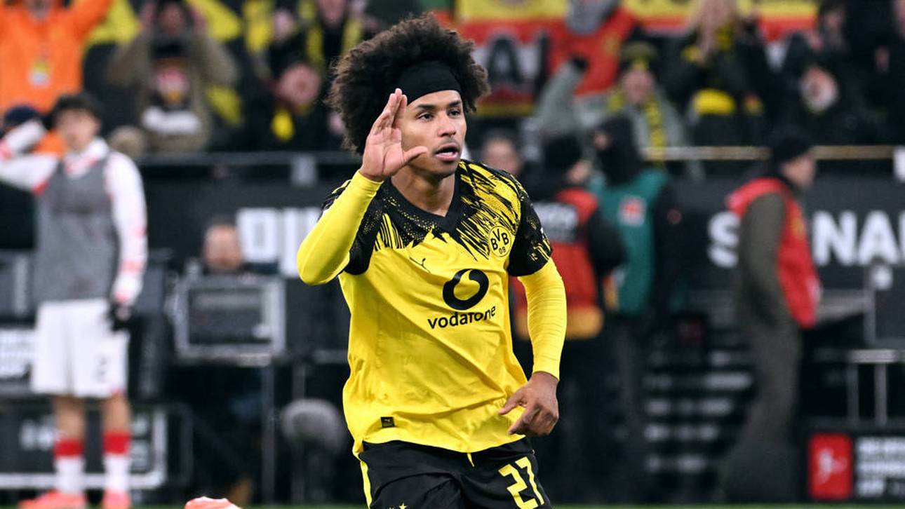 Karim Adeyemi traf zum 3:2 gegen Stuttgart