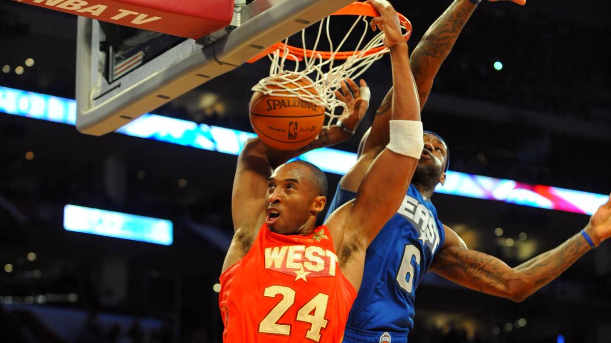 2011 ist die Kulisse mit 17.163 Zuschauern im Staples Center von Los Angeles etwas kleiner - aber die Action genauso spektakulär. Kobe Bryant dunkt gegen LeBron James und wird mit 37 Punkten und 14 Rebounds bei seinem 13. Auftritt zum vierten Mal zum MVP gewählt